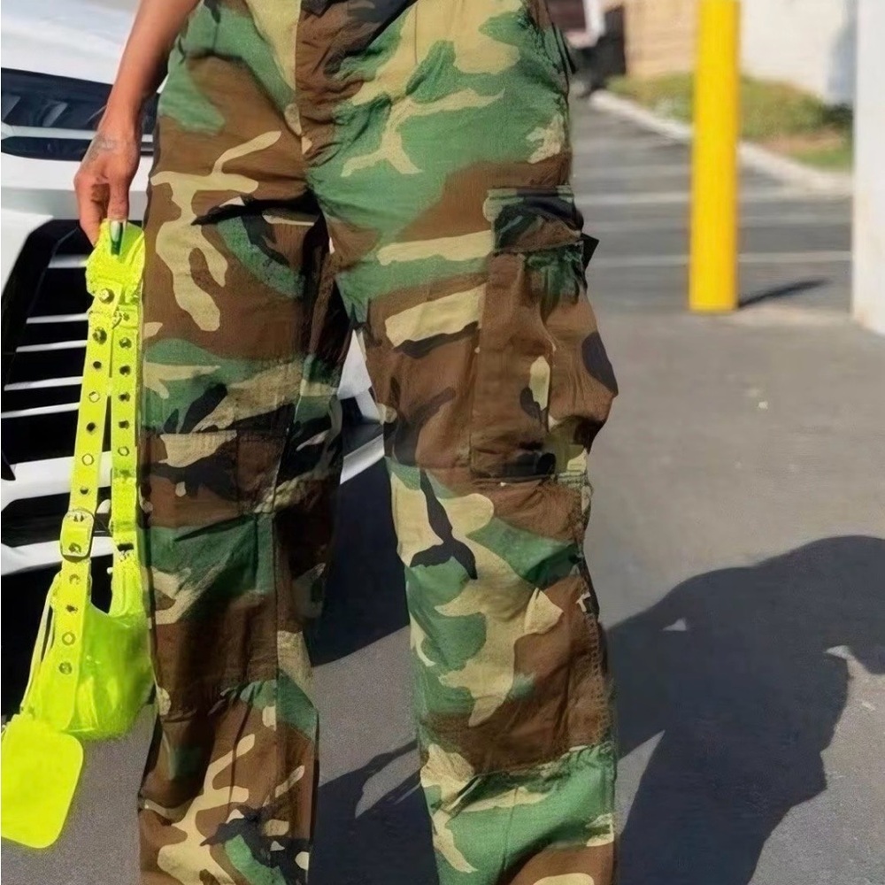 Camouflage Cargo Pants